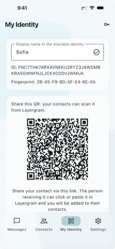 A sua identidade está pronta