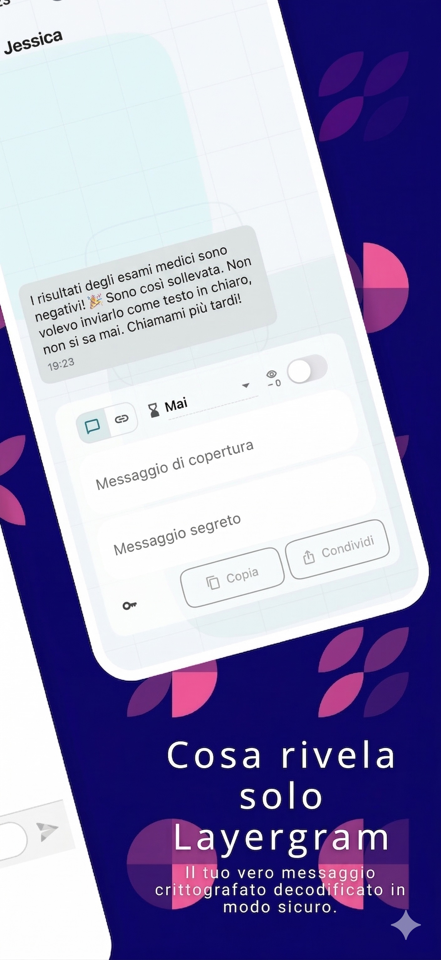 Layergram decoded message revealed